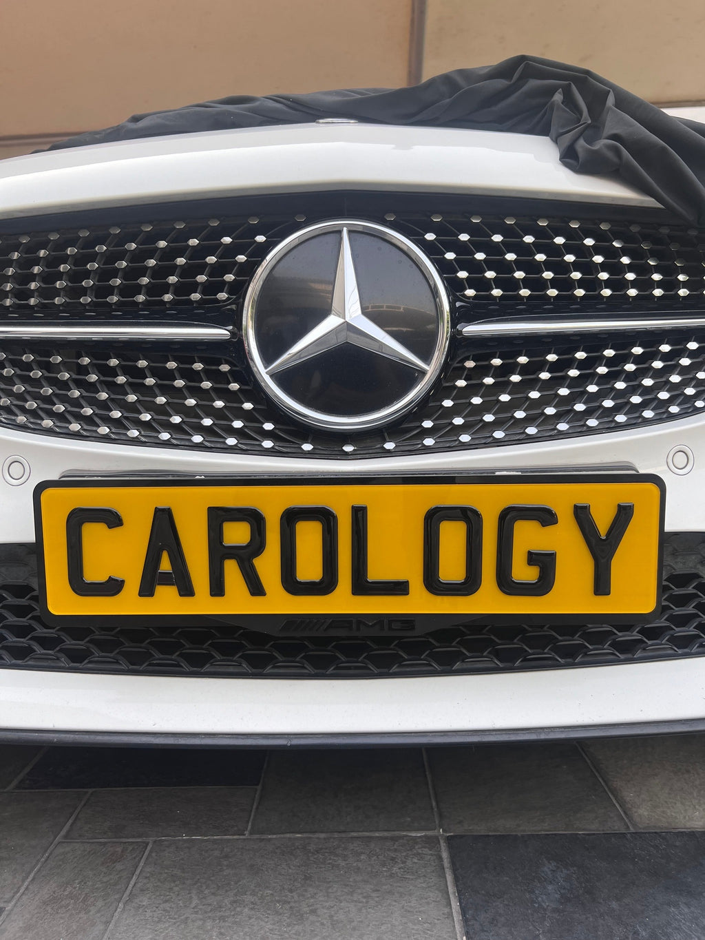 AMG Number Plate Frame