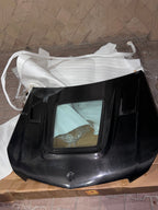 Mercedes W204 C63 Carbon Fiber Hood With Transparent Glass