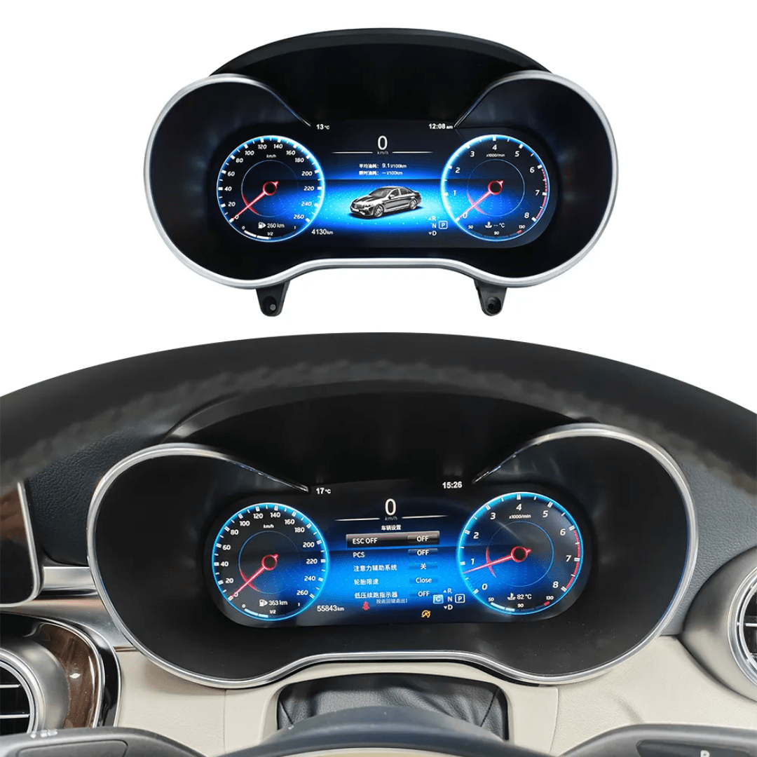 Mercedes W205 C Class Digital Cluster