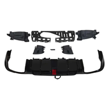 Mercedes W213 Diffuser With Led - Black