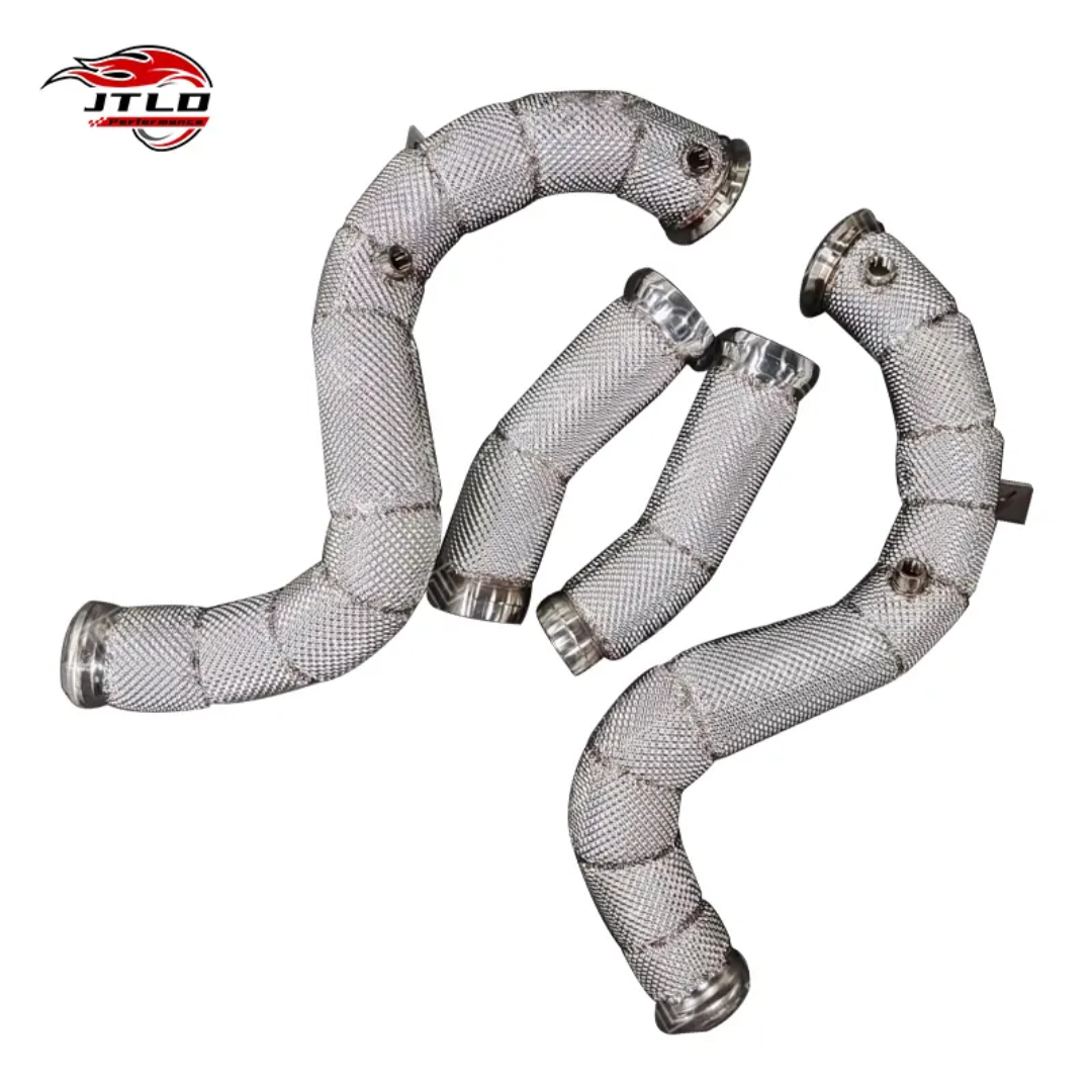 Mercedes W205 Exhaust Downpipes