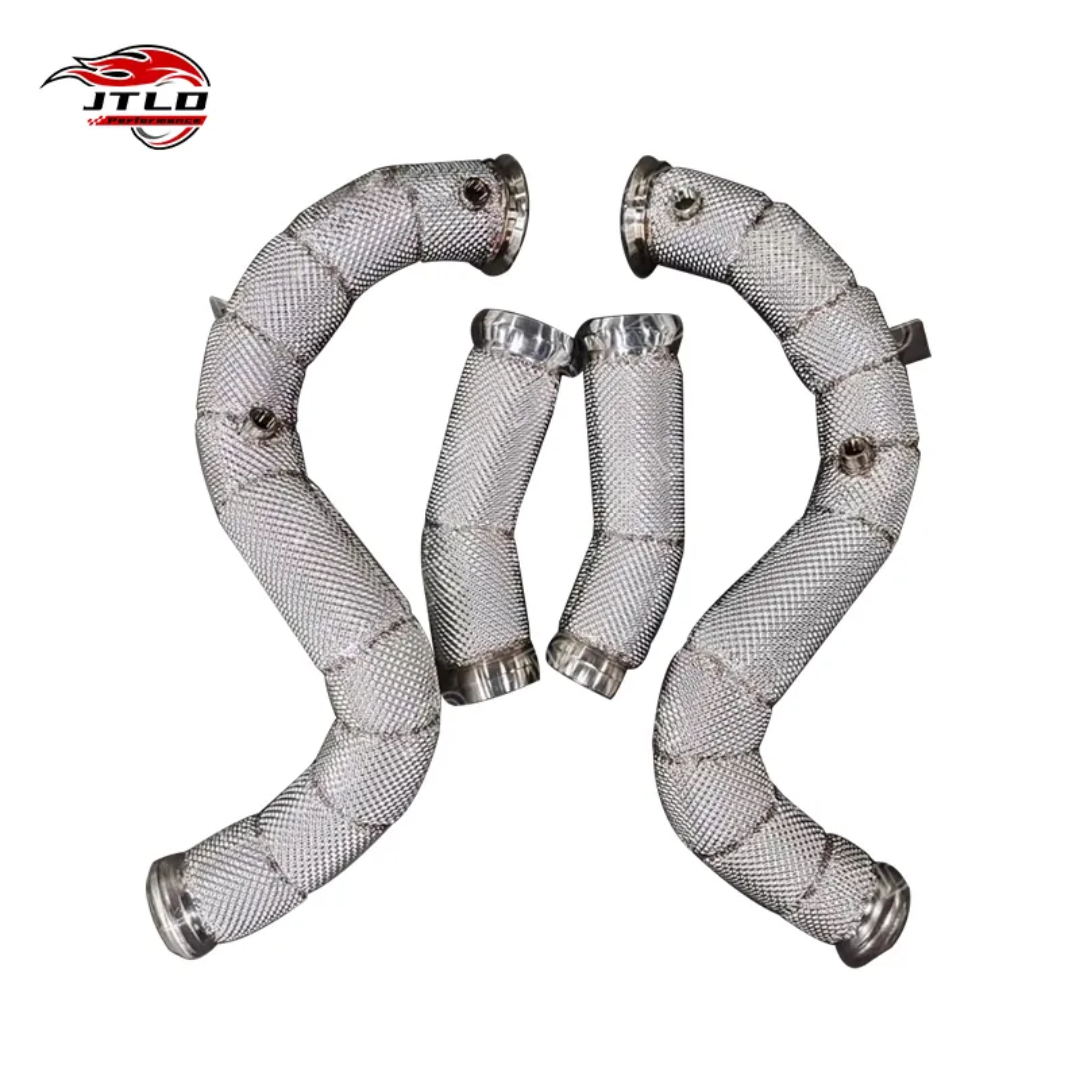 Mercedes W205 Exhaust Downpipes