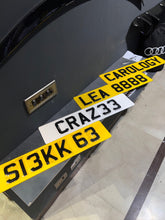 3D Gel Number Plates