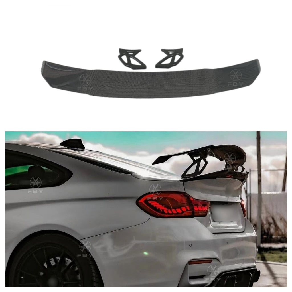 BMW M3 F80 V Style Carbon Fiber Rear Trunk Spoiler