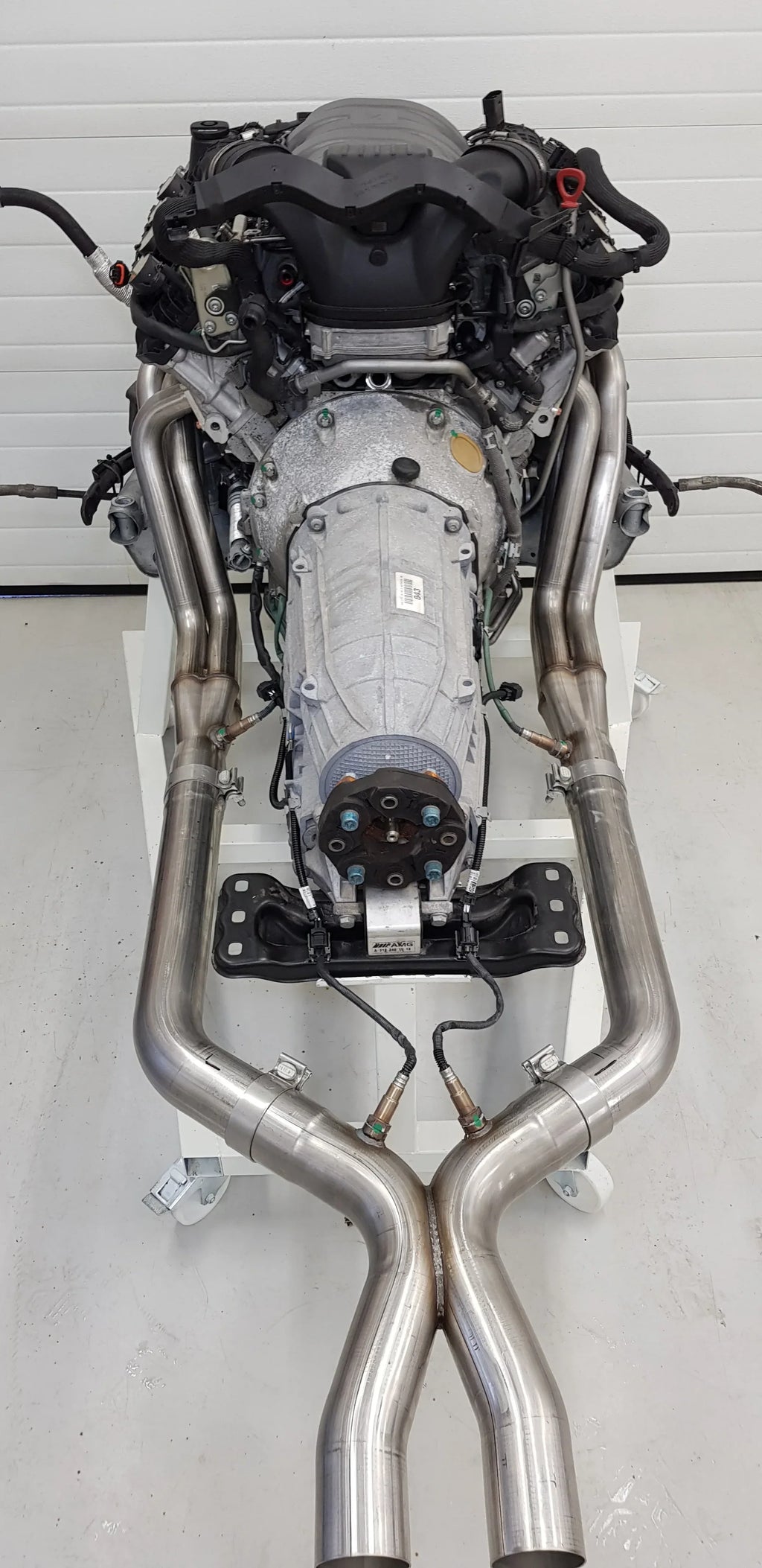 Mercedes W204 C63 Long Tube Header Stain Less Steel