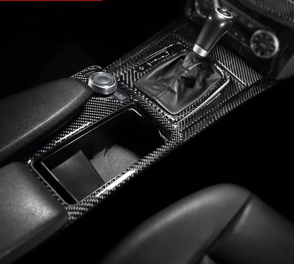 Mercedes W204 C Class 2008-2014 Carbon Fiber Center Console