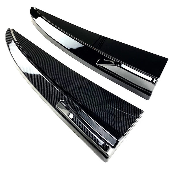 Mercedes W205 C Class Canards - Carbon Fiber (Dip)
