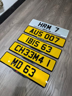 3D Gel Number Plates