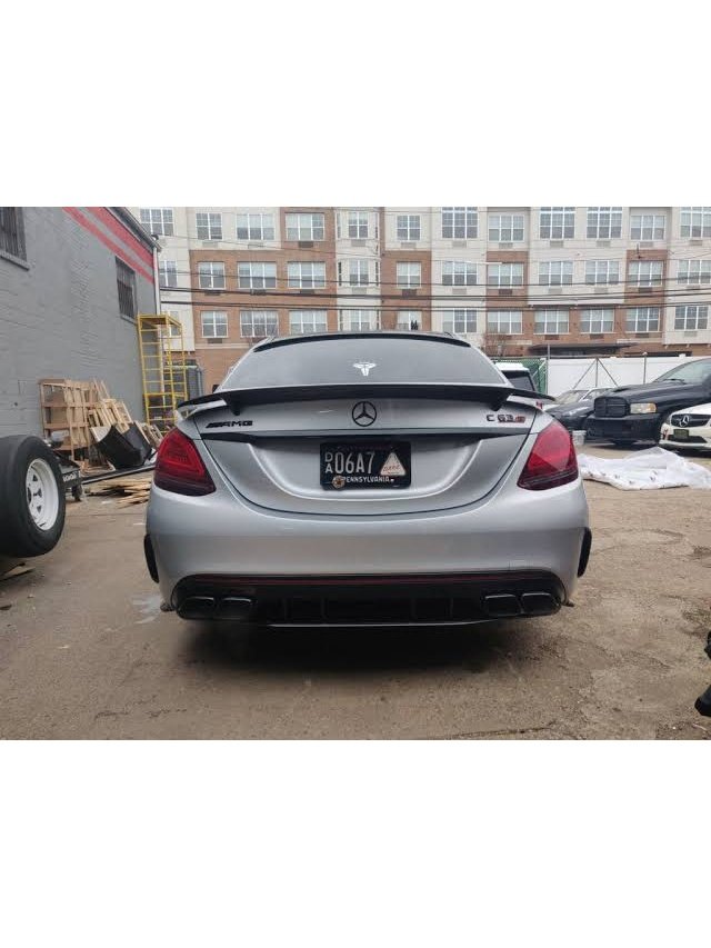 Mercedes W205 Trunk Spoiler RT