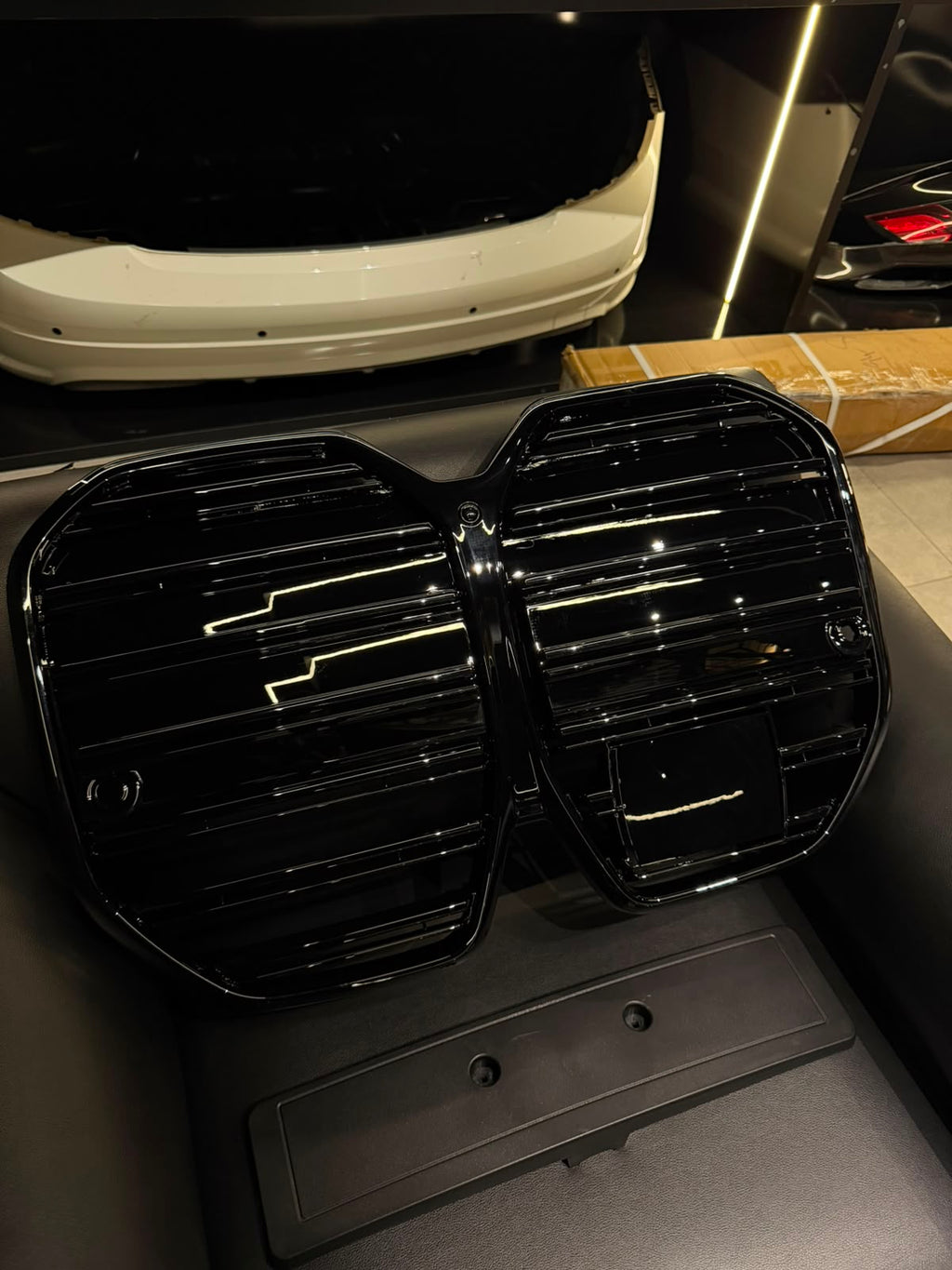 BMW i4 G26 Front Grill - Gloss Black