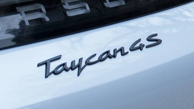 Porsche Taycan Emblems