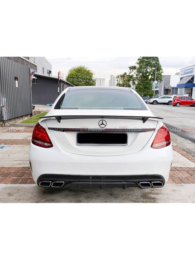 Mercedes W205 Trunk Spoiler RT