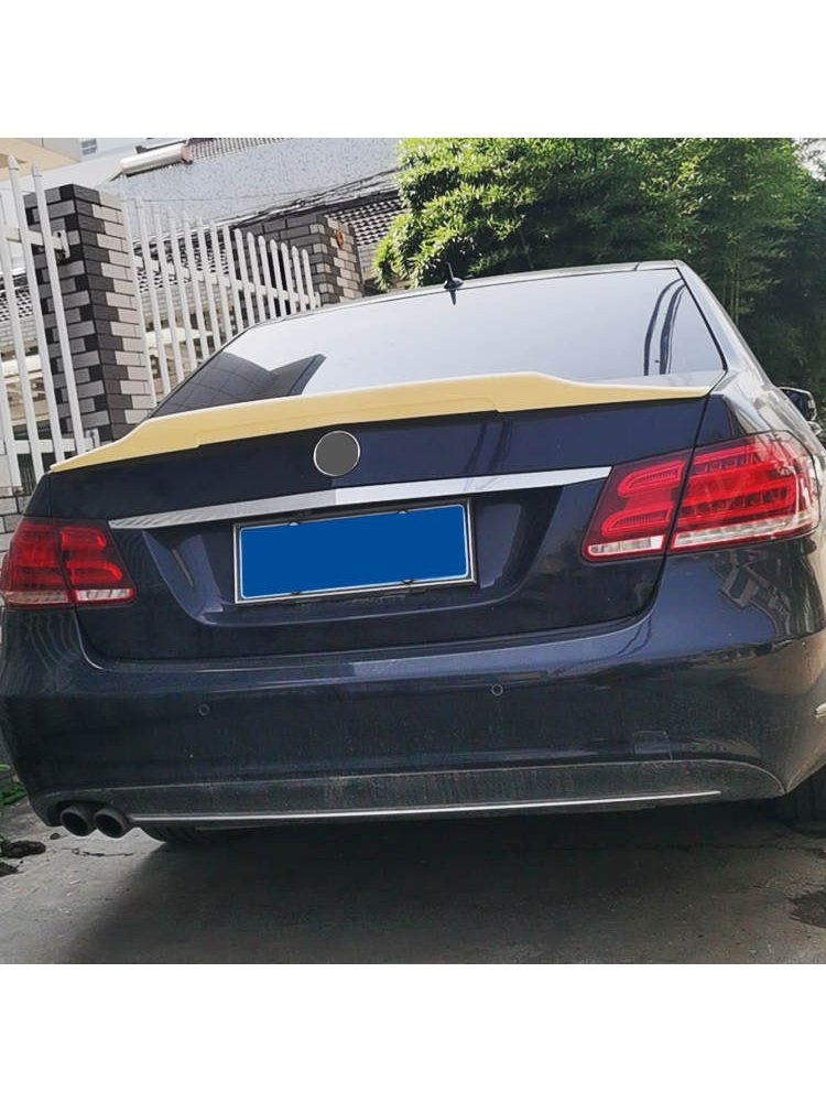 Mercedes W212 E class trunk spoiler