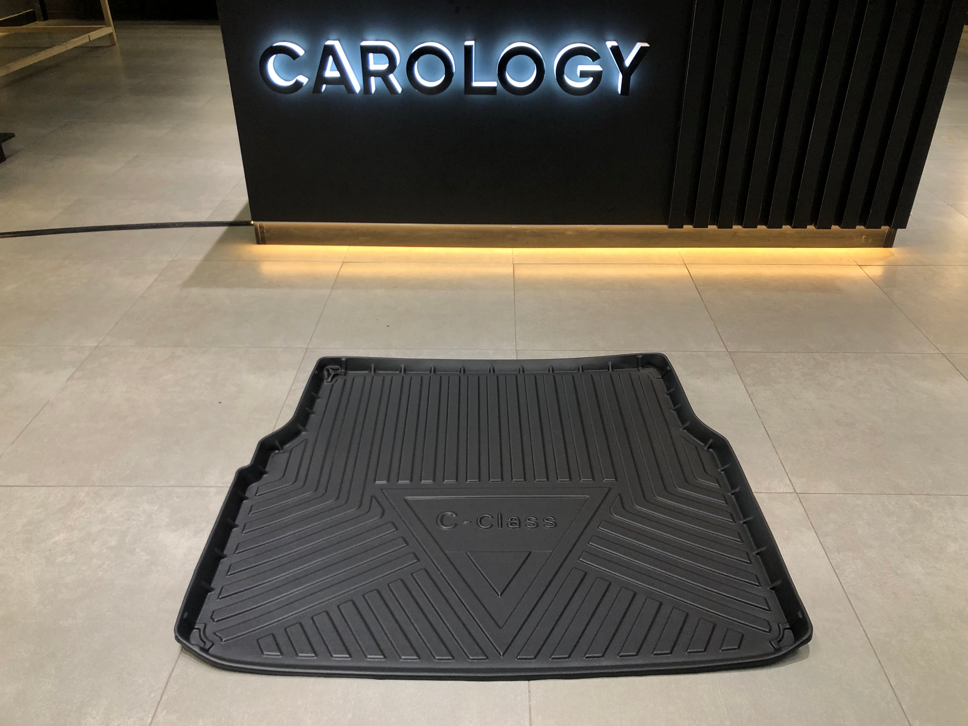 Mercedes C-Class Custom Fit Trunk Mat | Waterproof Boot Liner