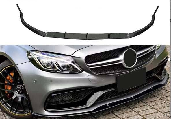 Mercedes W205 C63 Edition 1 Front Lip - Black
