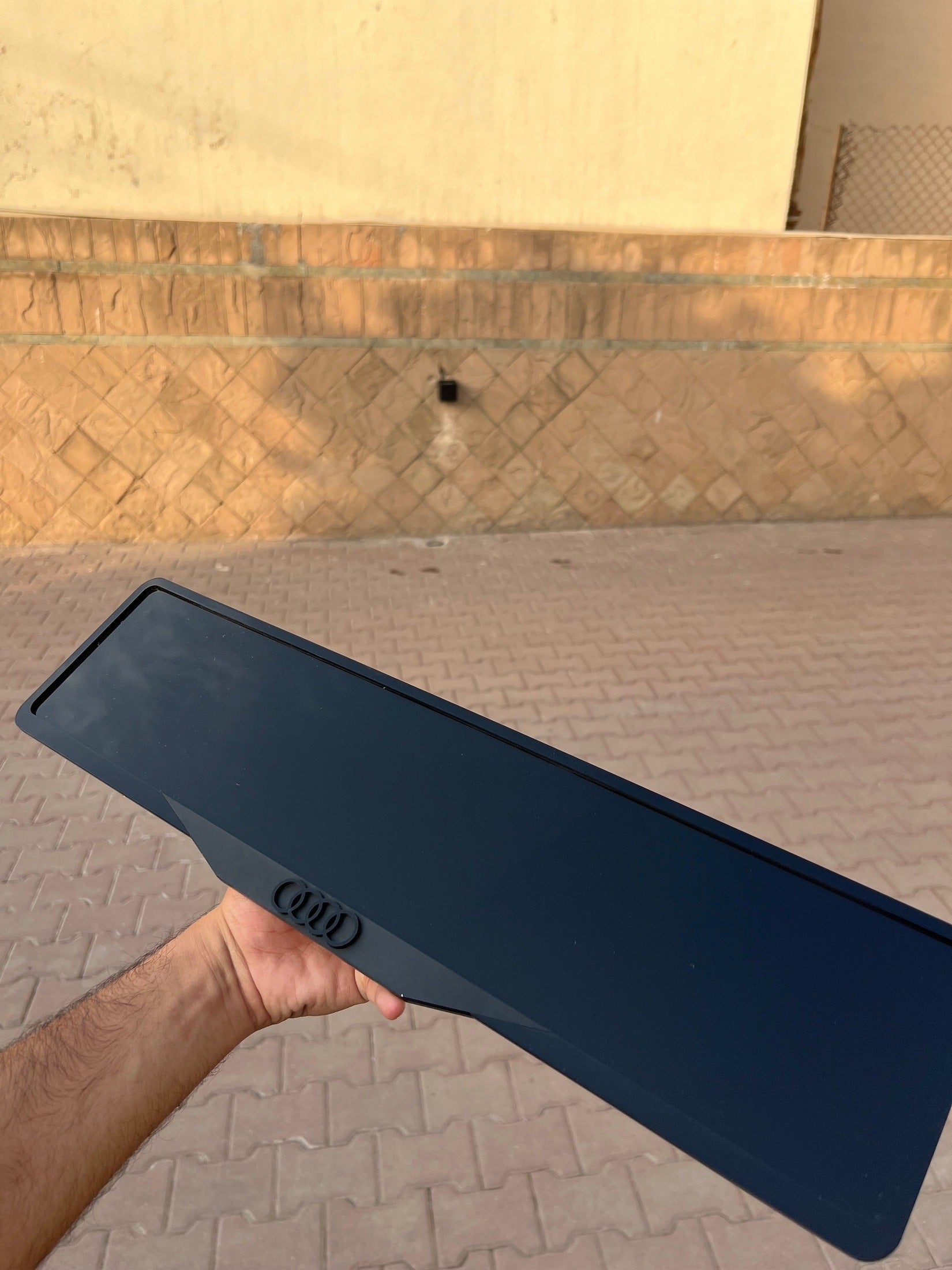 Audi Number Plate Frame