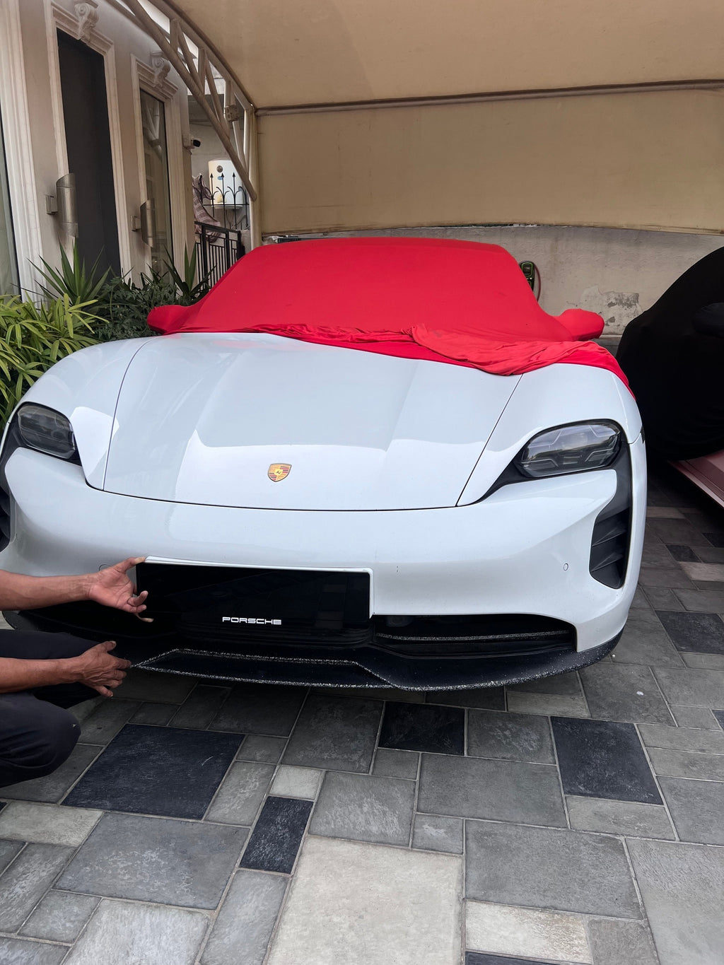 Porsche Number Plate Frame