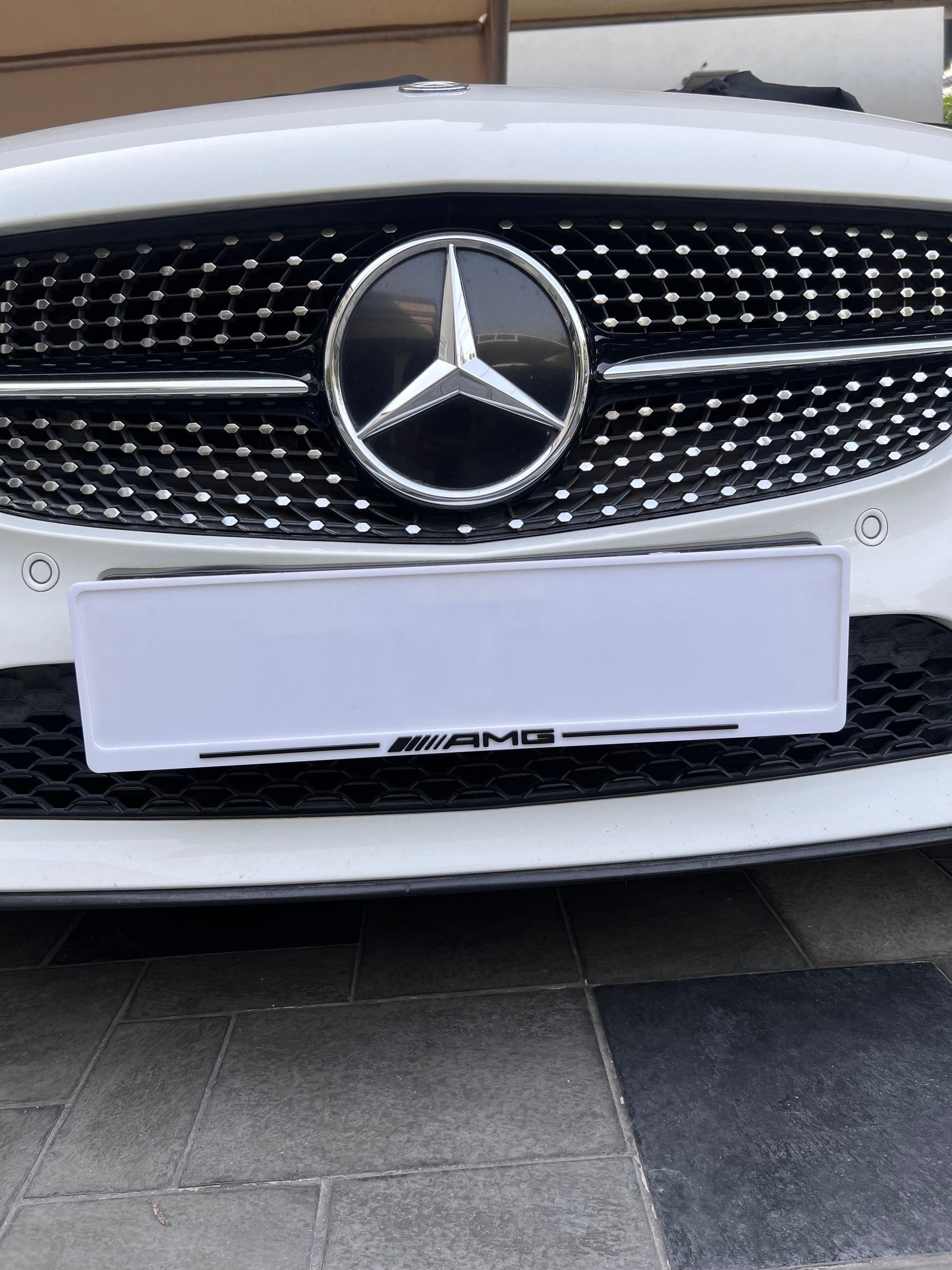 AMG Number Plate Frame