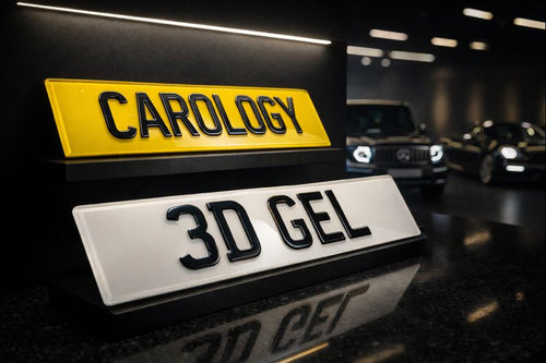 3D Gel Number Plates