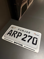 Ford Raptor Number Plate Frame For original plate