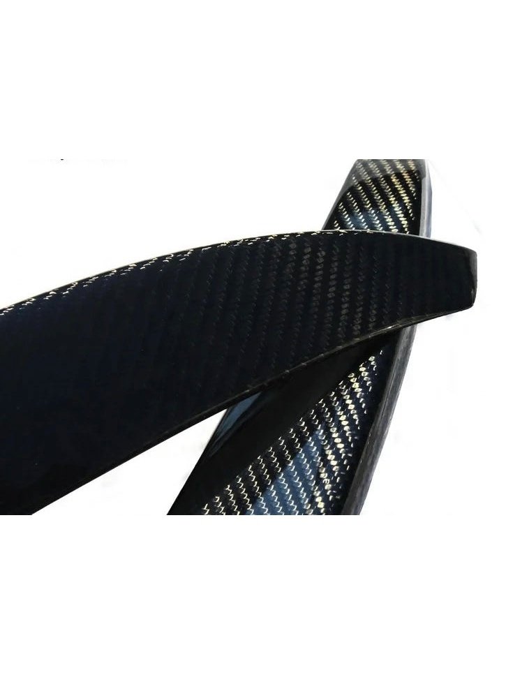 Mercedes Benz W205 C Class Real Carbon Fiber Rear Bumper Canards Extension