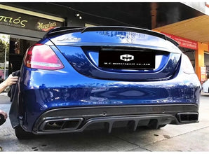 Mercedes W205 C Class Diffuser