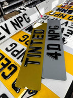 3D Gel Number Plates