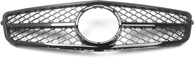 Mercedes-Benz W204 C Class Gloss Black Grill
