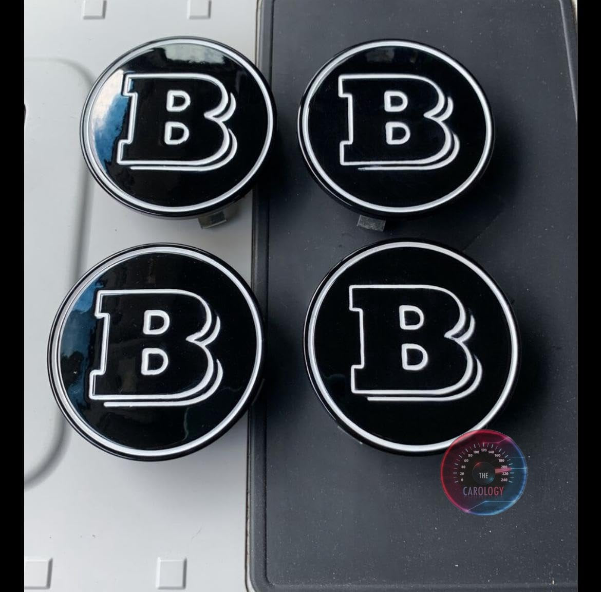 Mercedes Wheel Cap-Black