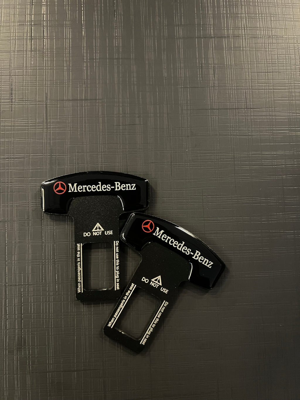 Mercedes AMG seat belt buckle