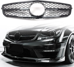 Mercedes-Benz W204 C Class Gloss Black Grill