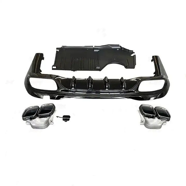 Mercedes W206 Diffuser - Carbon Fiber