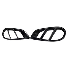 Mercedes W205 C Class Front Fog Light Cover - Orginal Carbon Fiber