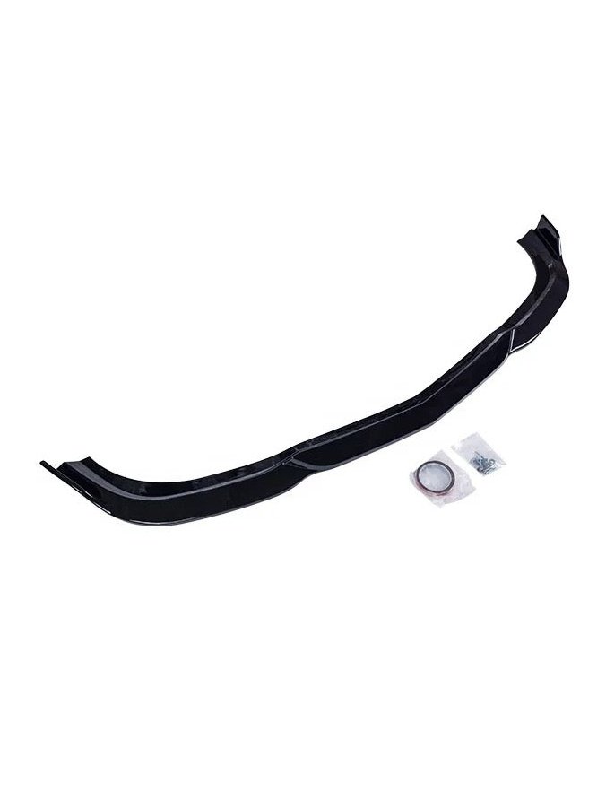 Mercedes W204 C Class Front Lip V4 - Carbon Fiber