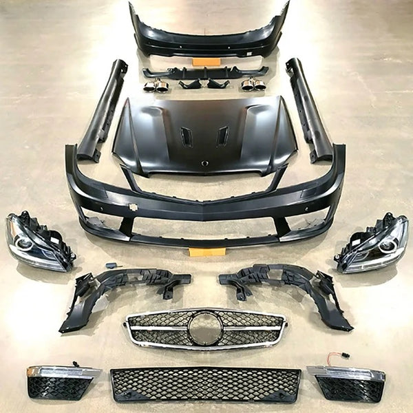 Mercedes W204 C Class to C63 Facelift 2008 to 2012