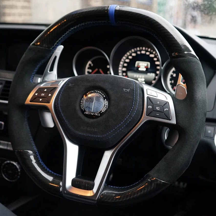 Mercedes W204 Steering Wheel Logo