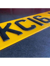 3D Gel Number Plates