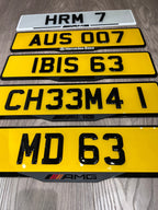 3D Gel Number Plates