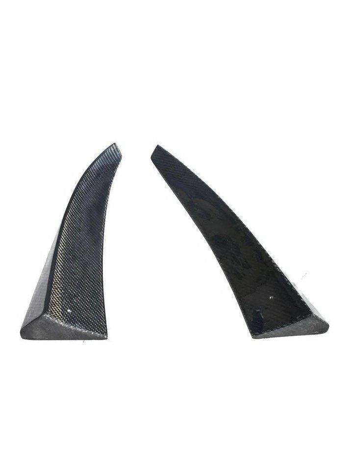 Mercedes Benz W205 C Class Real Carbon Fiber Rear Bumper Canards Extension