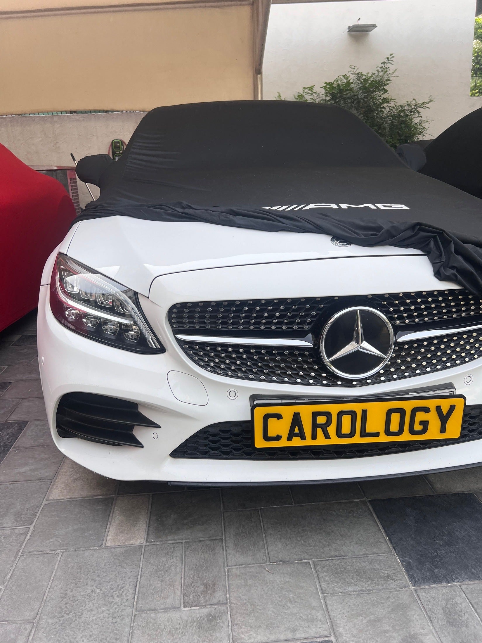 AMG Number Plate Frame