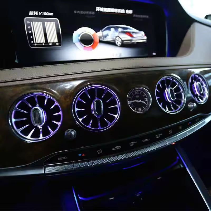 Mercedes W222 S Class Ambient Light AC Vents