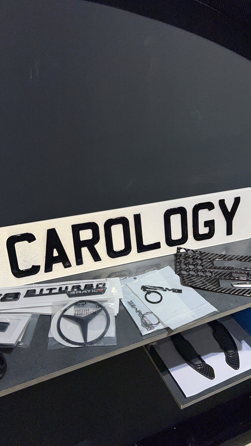 3D Gel Number Plates