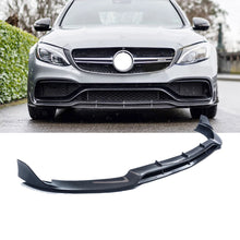 Mercedes W205 C Class Front Lip - Original Carbon Fiber