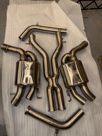 Carology Performance W204 C63 Valvetronic Exhaust System - Stainless Steel