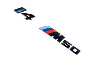 BMW i4 M50 Black Emblems
