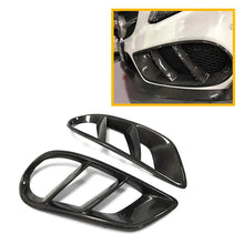 Mercedes W205 C Class Front Vents Cover - Original Carbon Fiber