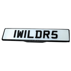 Civic Number Plate Frame