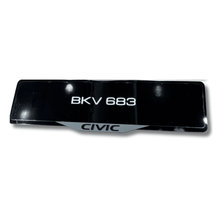 Civic Number Plate Frame