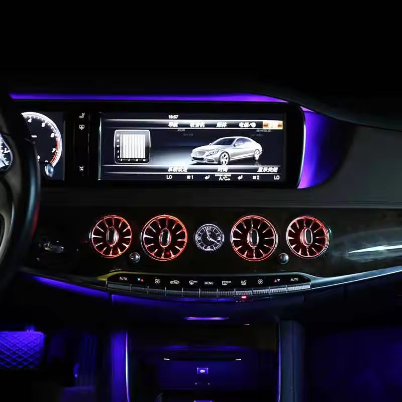 Mercedes W222 S Class Ambient Light AC Vents