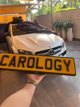 3D Gel Number Plates